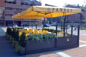 store terrasse du restaurant